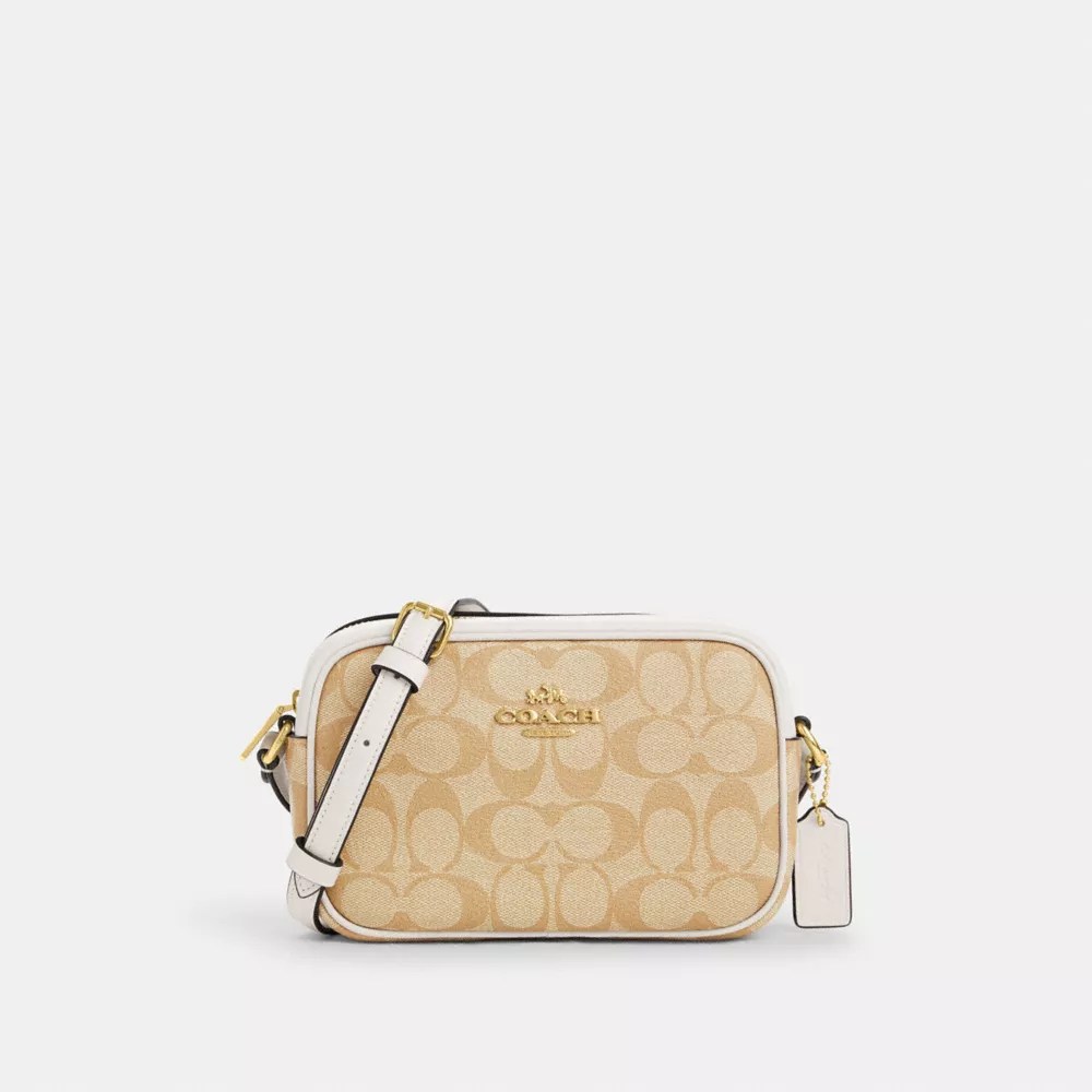 COACH® Outlet Mini Jamie Camera Bag In Signature Canvas
