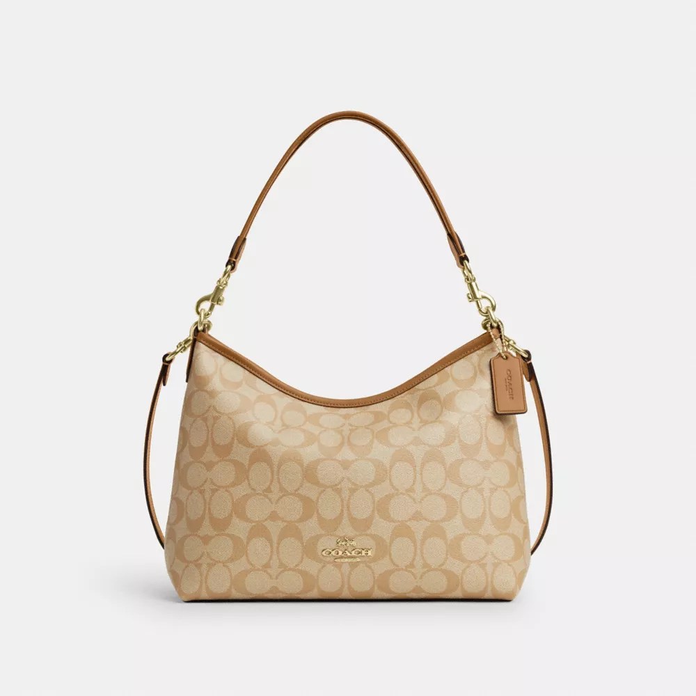 COACH® Outlet Laurel Shoulder Bag In Signature Canvas