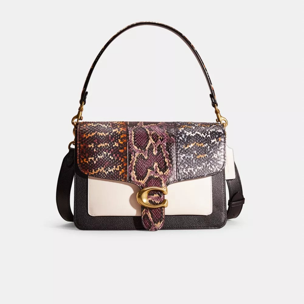 COACH® Restored Tabby Shoulder Bag In Snakeskin