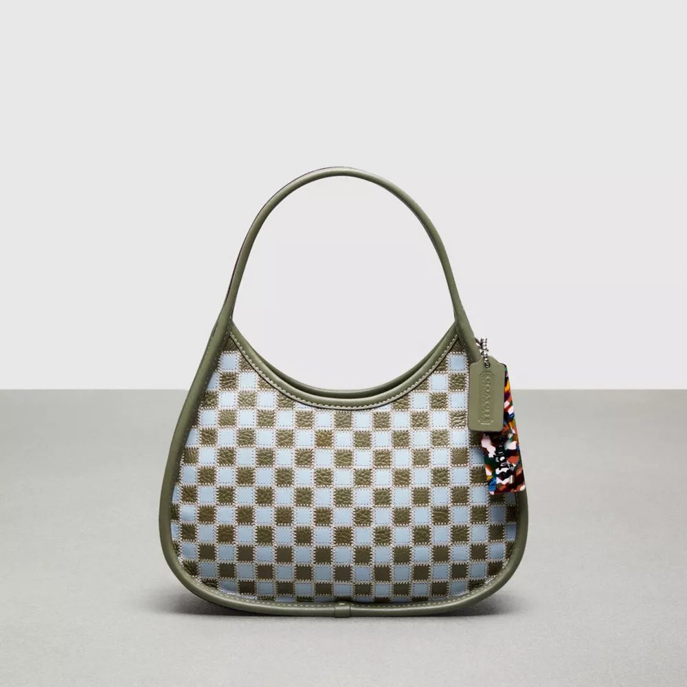 Ergo Bag In Mini Checkerboard Upcrafted Leather Coachtopia
