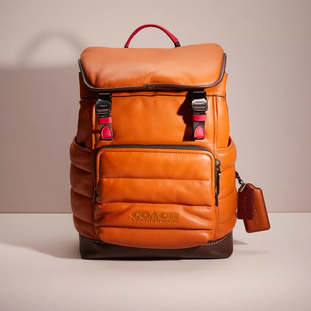 Upcrafted League Flap Backpack With Quilting COACH®