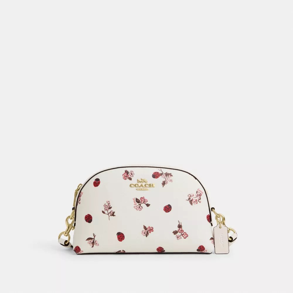 COACH® Outlet Madi Crossbody With Ladybug Floral Print