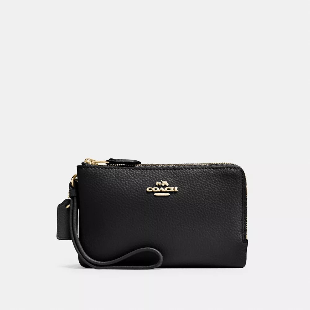 COACH® Outlet Double Corner Zip Wristlet
