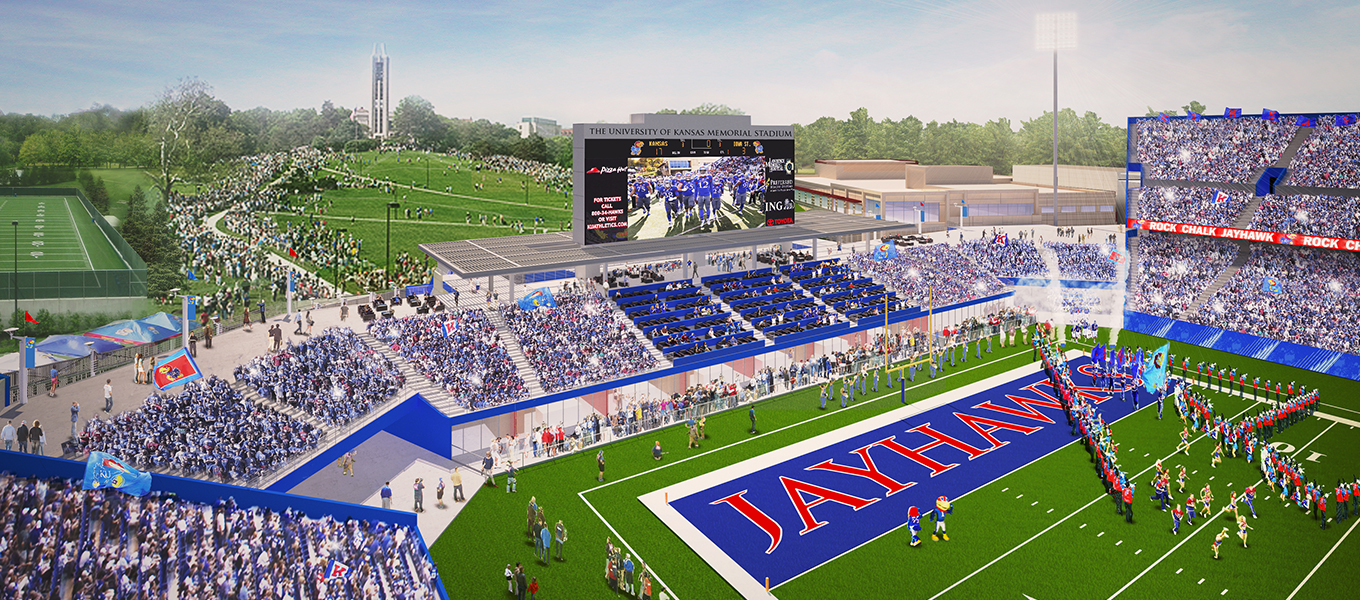 Kansas Reimagines Jayhawks Football Facilities Coach and Athletic
