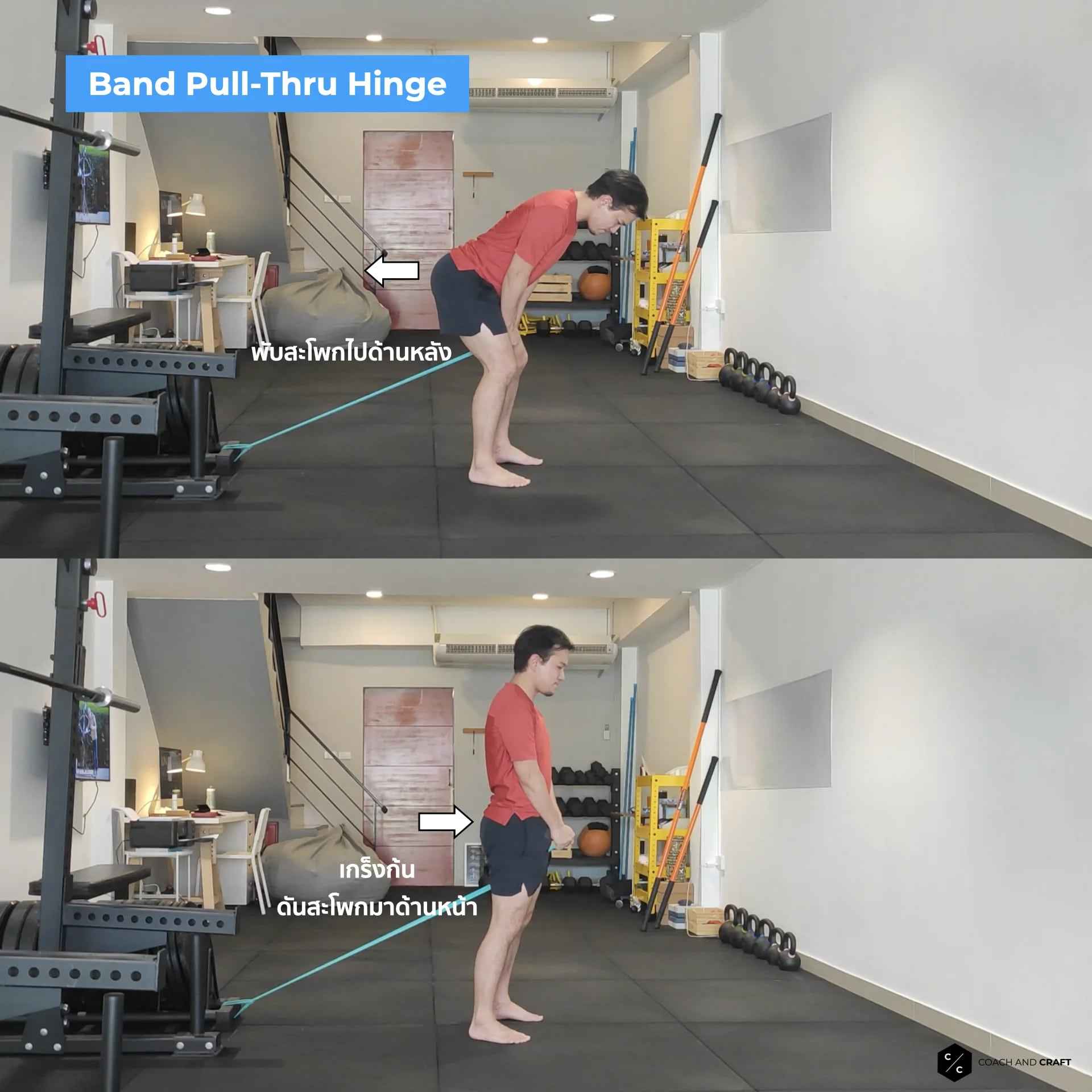 Hip Hinge Exercises 5 ท่าออกกำลังกายช่วยอาการปวดหลัง