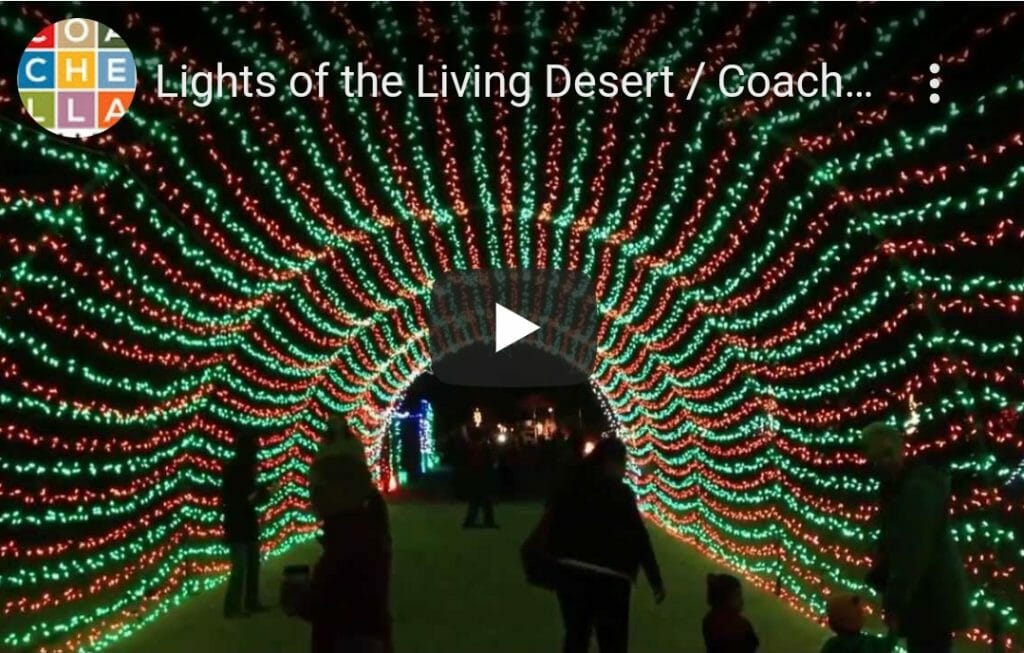 Holiday 'WildLights' 2021 Living Desert Zoo & Gardens Coachella Valley