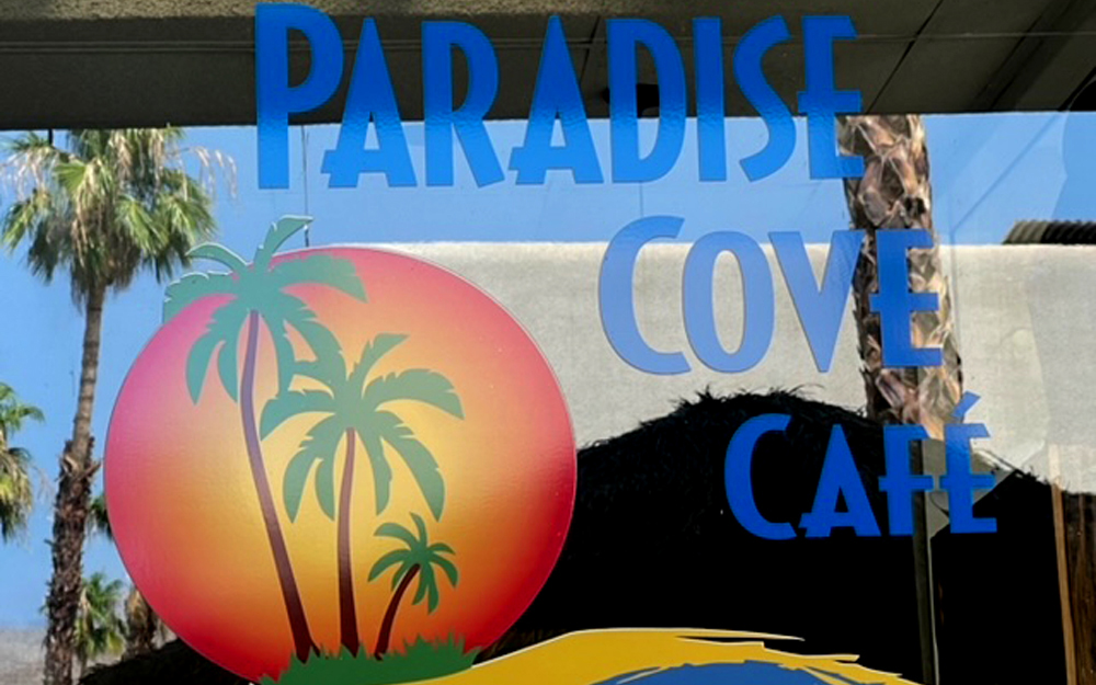 Paradise Cove Café Coachella Valley Weekly