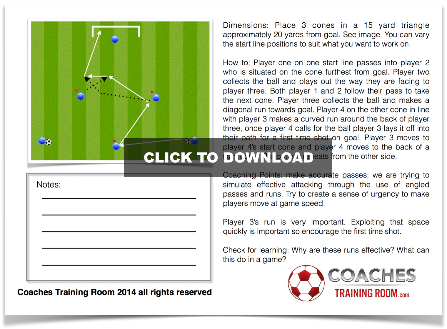 Top 3 Adaptable Soccer Attacking Shooting Sessions Coaches Training