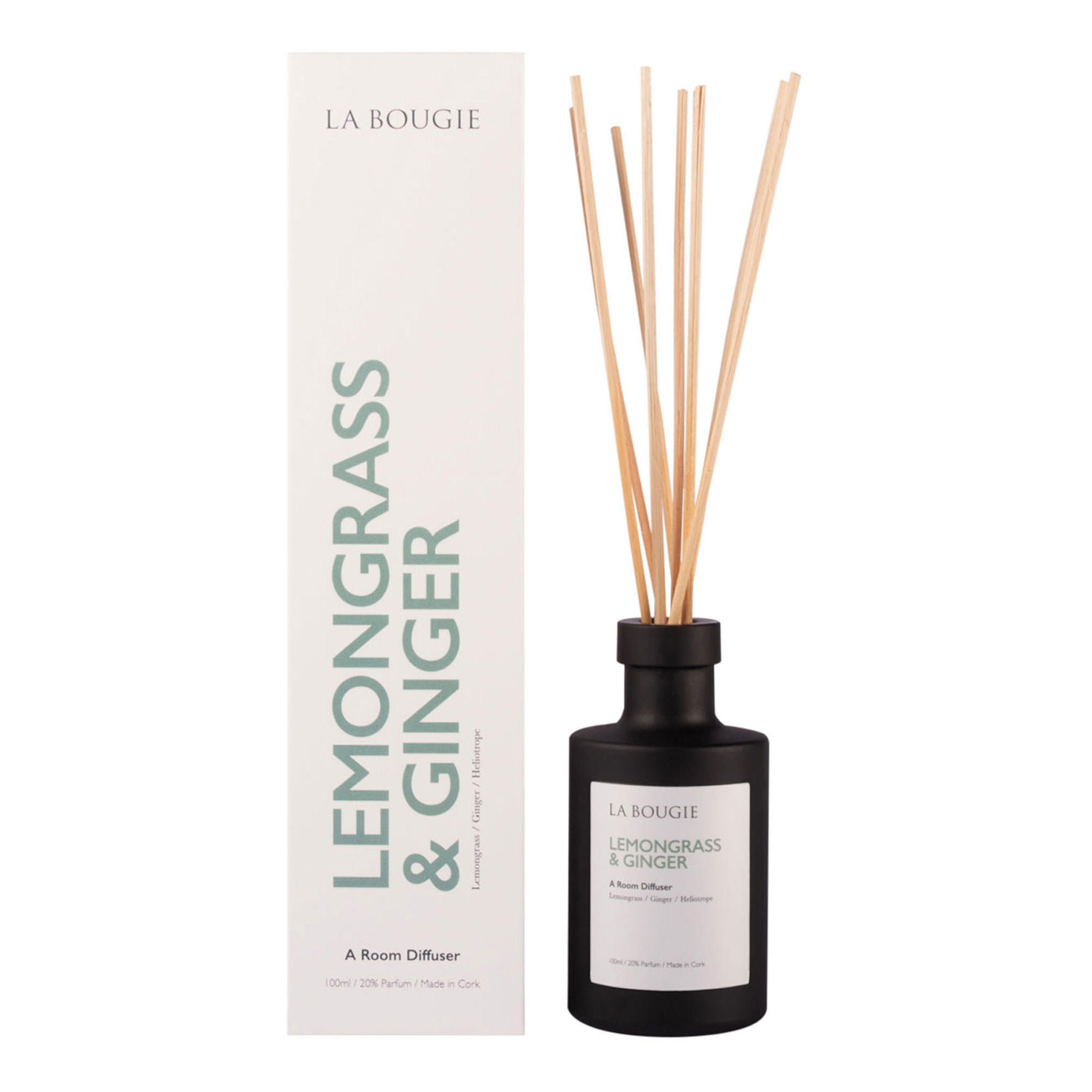 La Bougie Diffuser Lemongrass & Ginger The Coach House Dingle