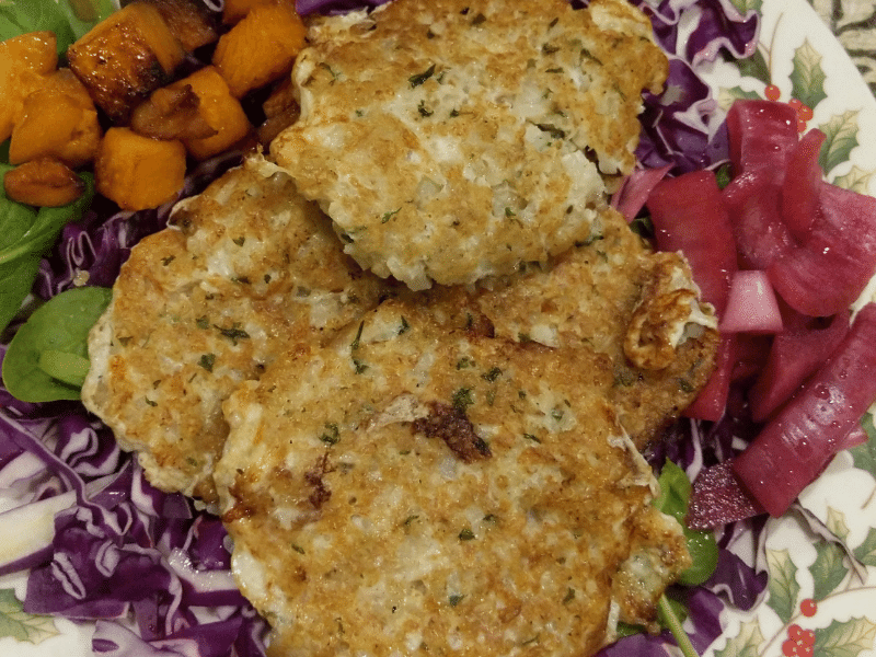 Smart & Savory Quinoa Cakes THM E Vibrant Living with Mama Fox