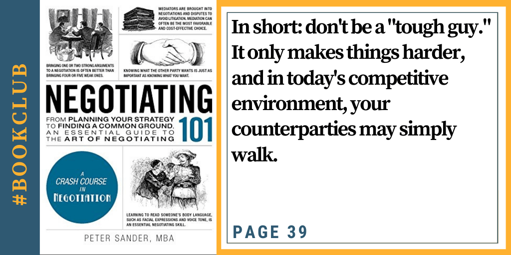 Negotiating 101 Bartering Coach's Climb