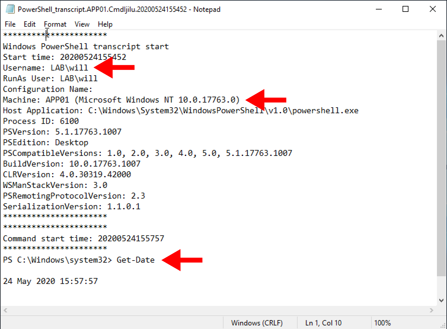 How to Enable PowerShell Transcript Logging CoadyTech