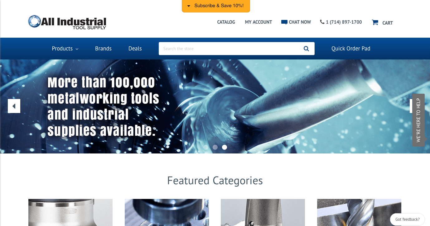  Design and Development for Industrial All Industrial Tool Supply
