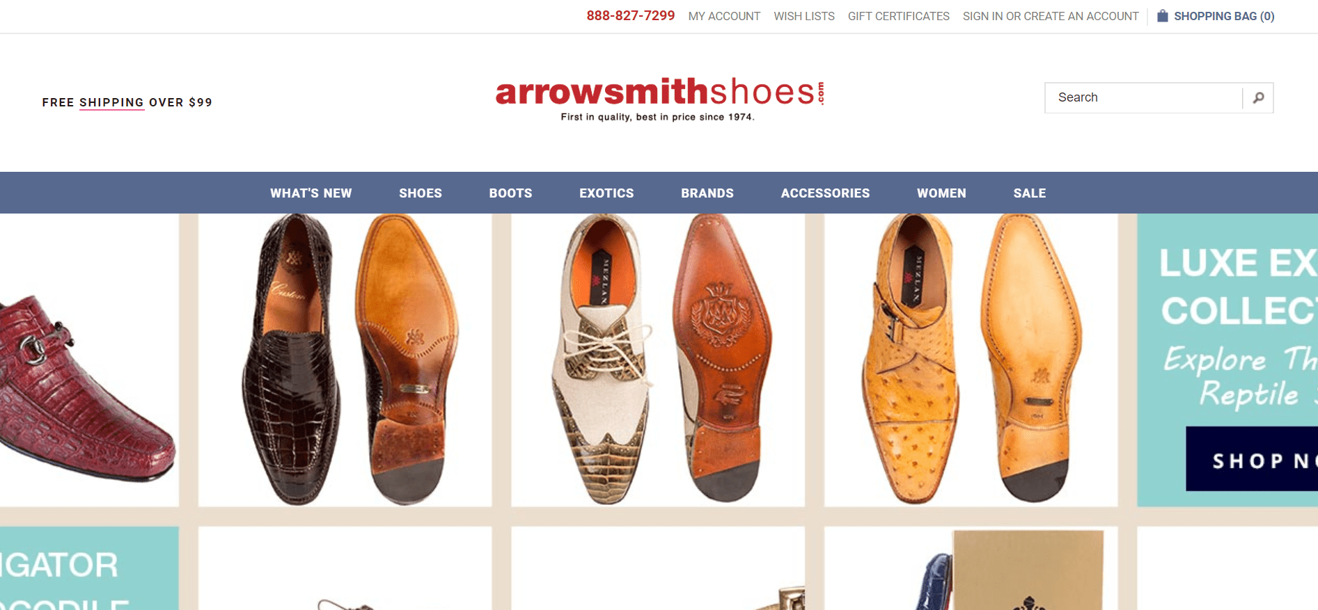 SEO for Fashion Arrowsmith Shoes Coalition