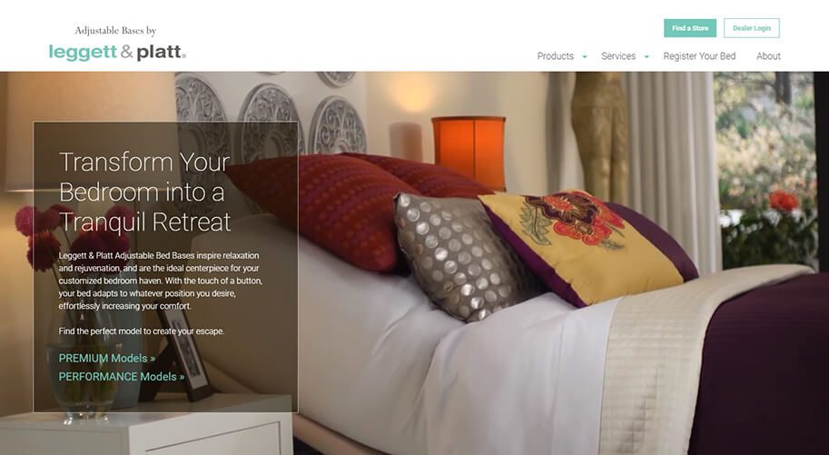 SEO for Furniture Store LP Adjustable Beds Coalition