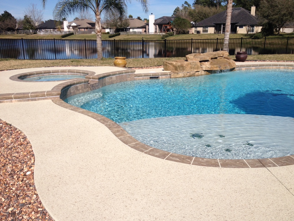 Total Pool Deck Remodel Coastal Coating & Resurfacing Jacksonville