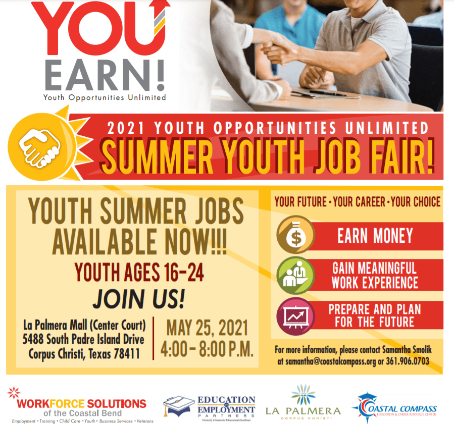 Youth Summer Job Fair Coastal Compass Education & Career Resource