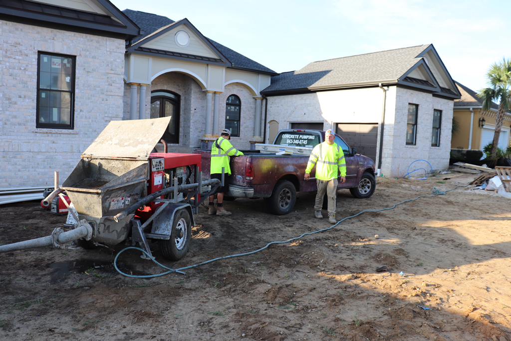 Concrete Pumping Work Myrtle Beach, Charleston & Wilmington Jobs