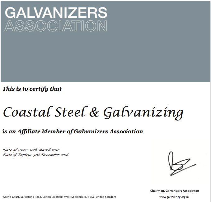 Coastal Steel and Galvanizing