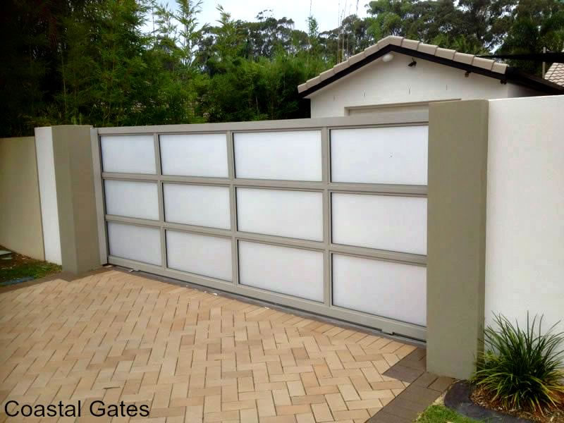 Automatic Aluminium Sliding ,Swinging Gates Gold Coast Coastal Gates