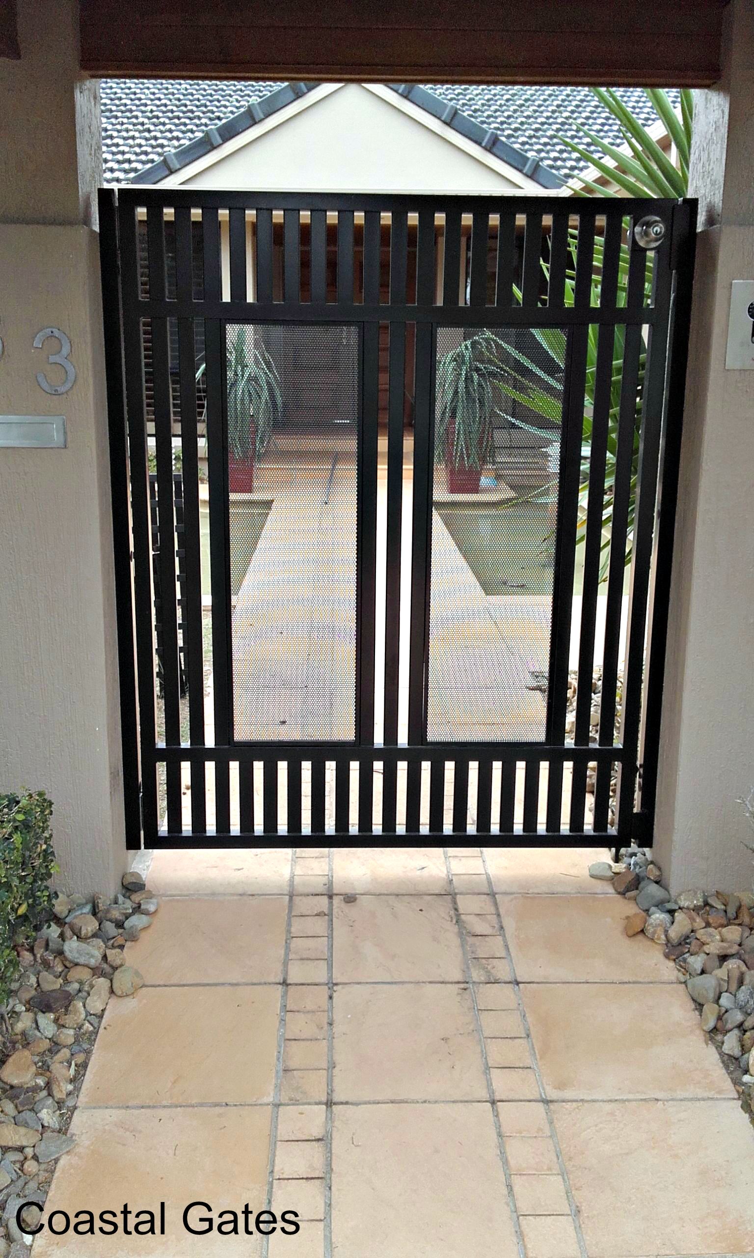 Automatic Aluminium Sliding ,Swinging Gates Installed on the Gold Coast