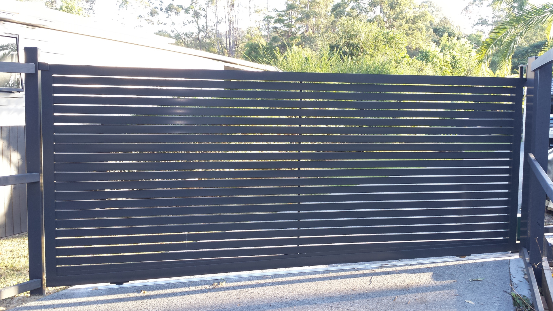 Automatic Aluminium Sliding ,Swinging,Slatted Gates and Panels