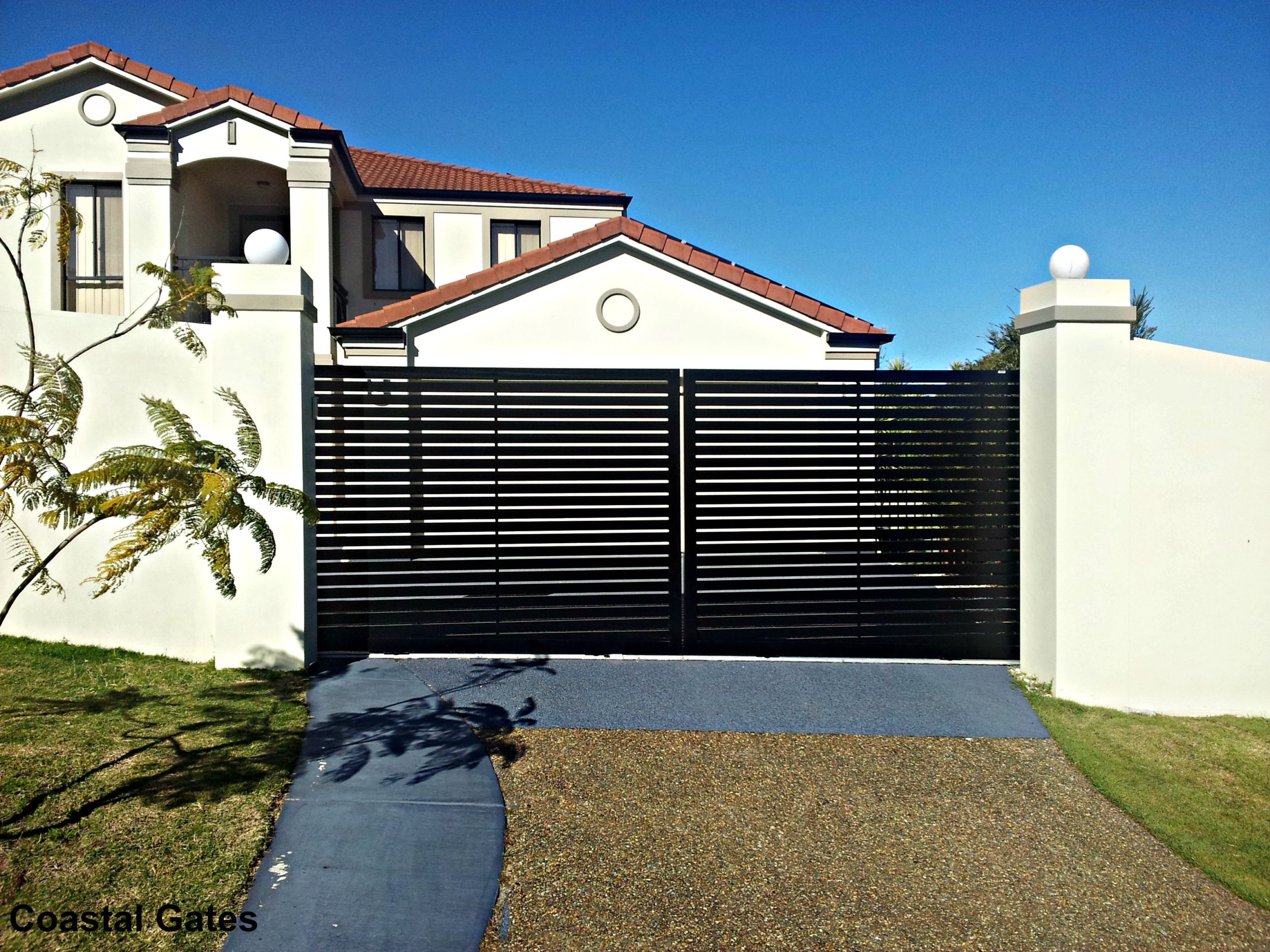 Automatic Aluminium Sliding ,Swinging,Slatted Gates and Panels