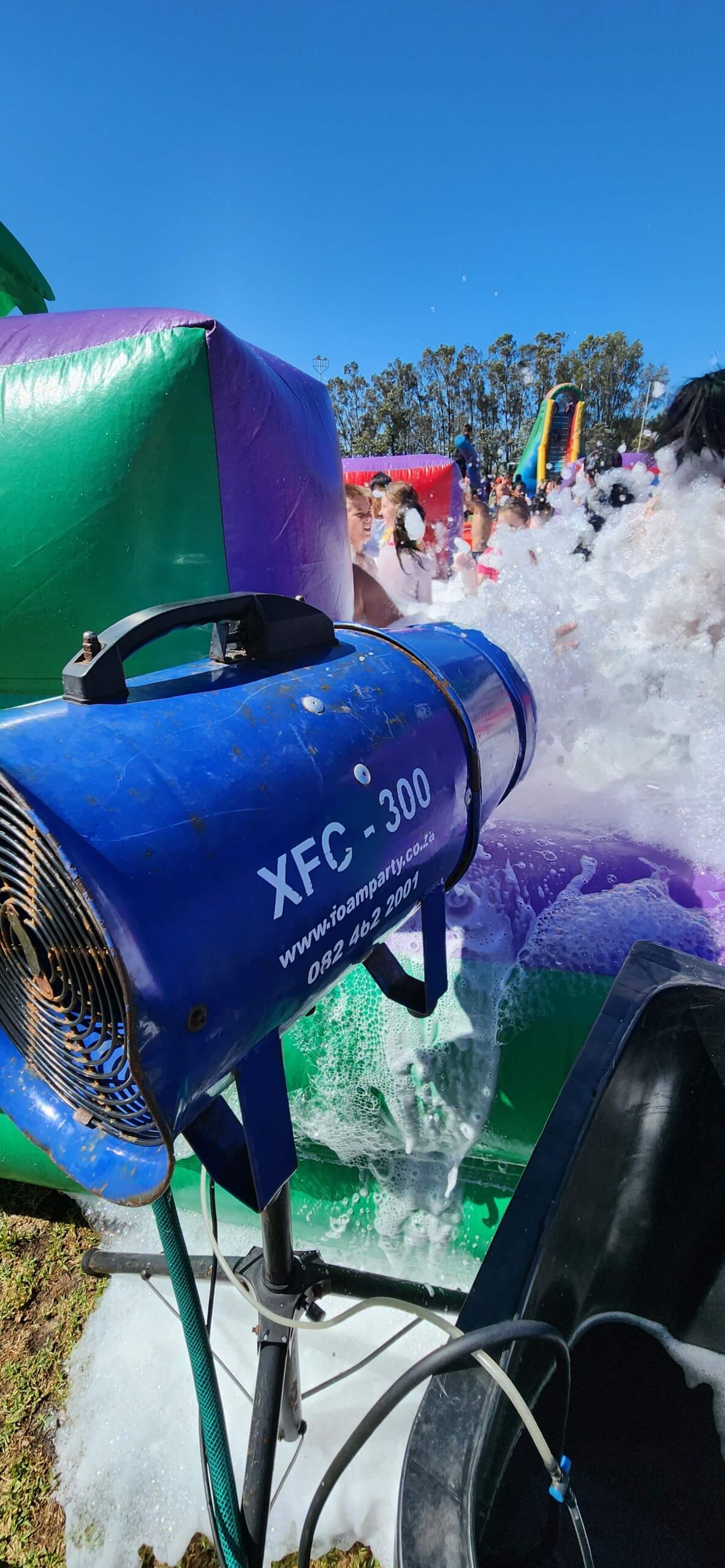 Foam Machine Coastal Jumping Castles