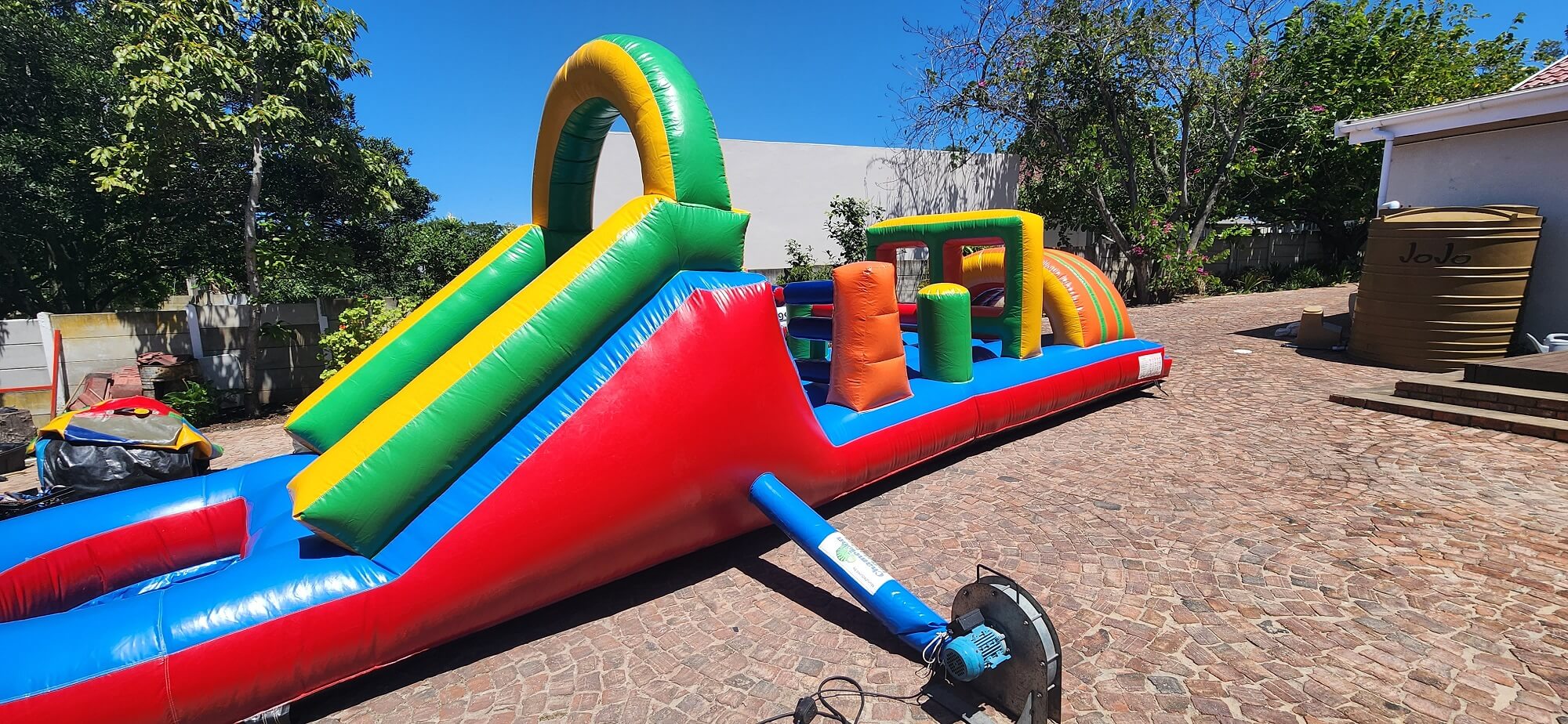 Obstacle Course Coastal Jumping Castles