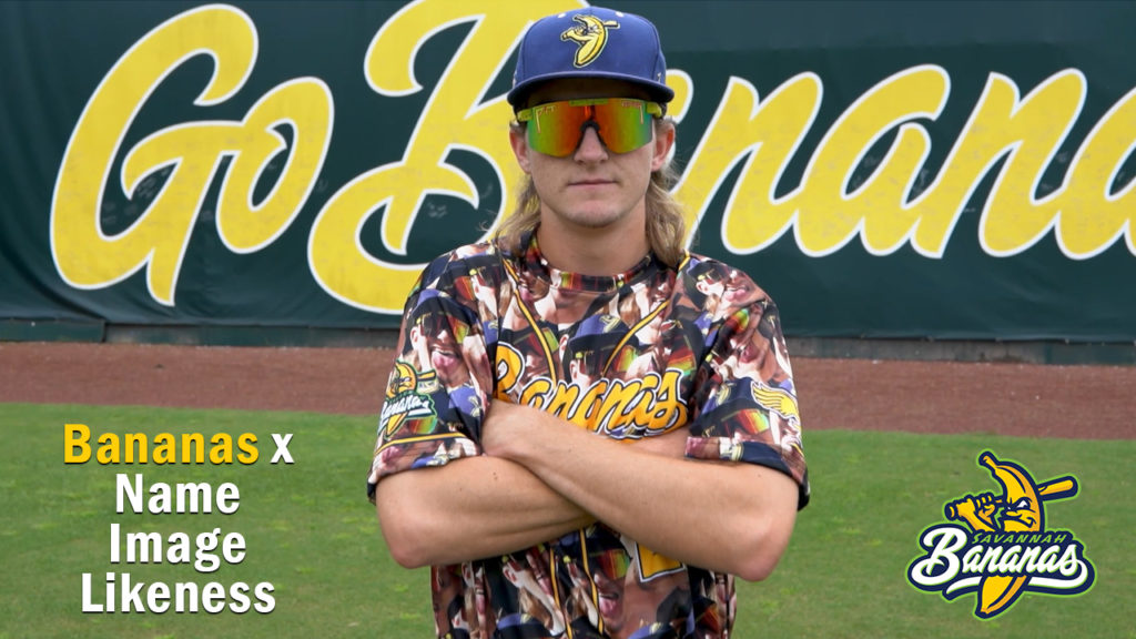 Bananas Put Player Faces on Jersey, First NIL Collaboration