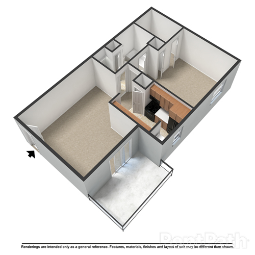 Floor Plans One Bedroom,Studio Apartments Jacksonville FL