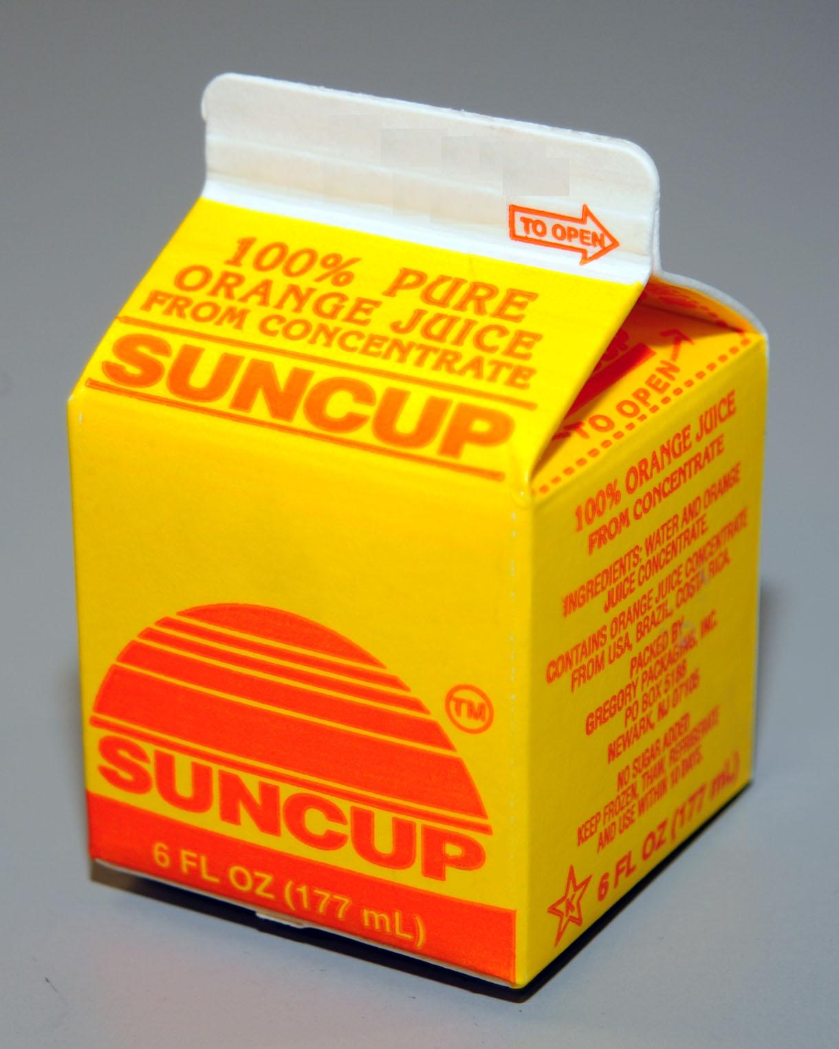 Gregory Packaging’s Suncup Juice