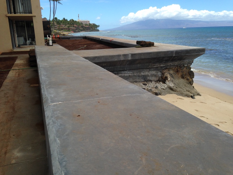 Nohonani Condominium Seawall Repair Coastalzone