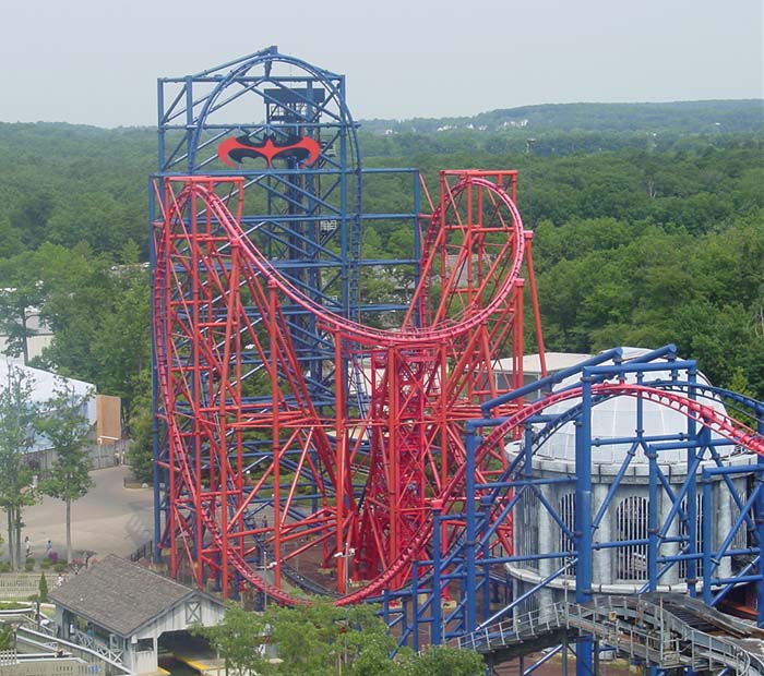 Batman and Robin The Chiller (Batman) photo from Six Flags Great
