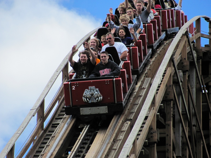 Beast, The photo from Kings Island CoasterBuzz