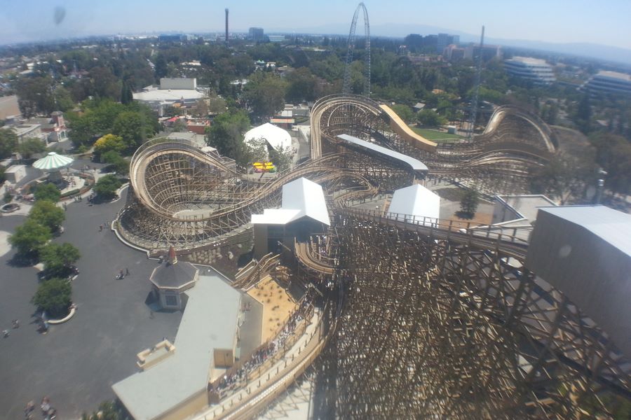 Gold Striker photo from California's Great America CoasterBuzz