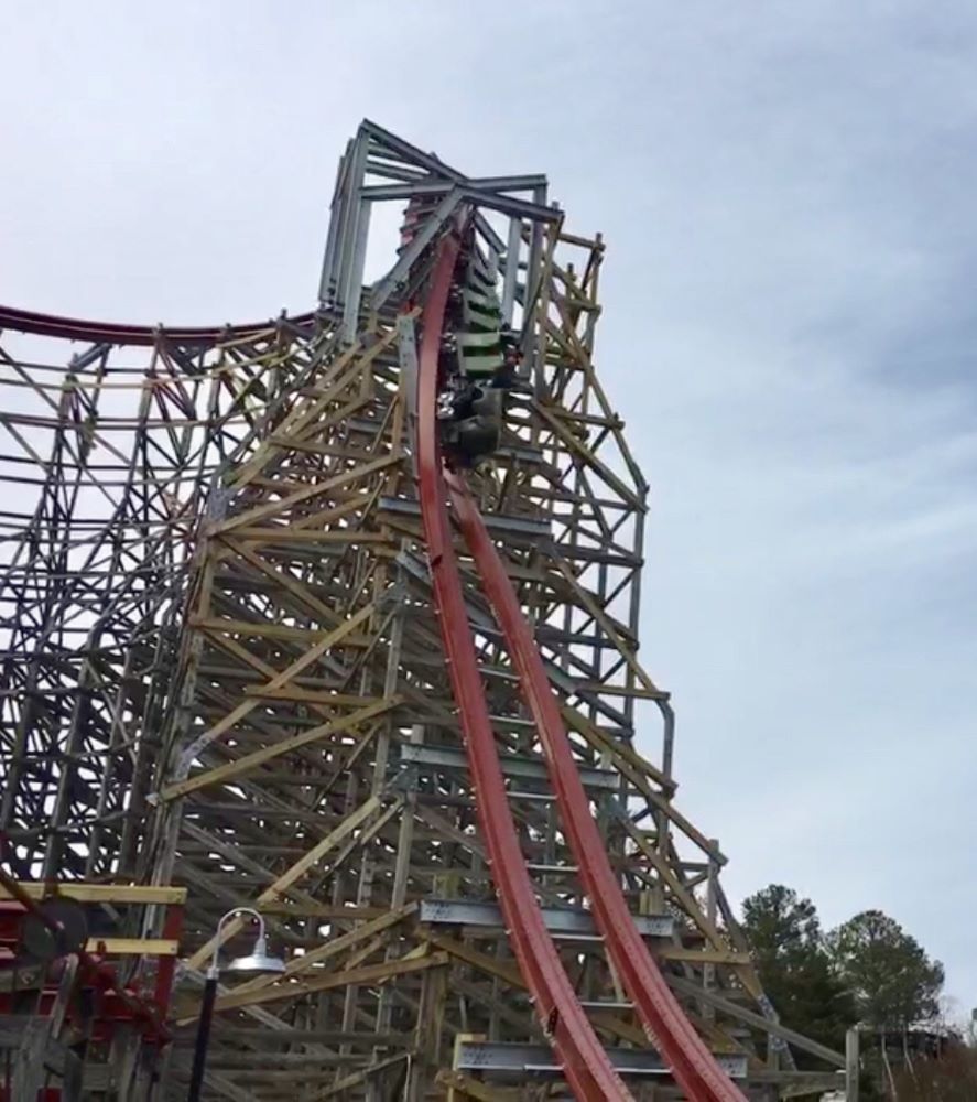 Twisted Timbers photo from Kings Dominion CoasterBuzz