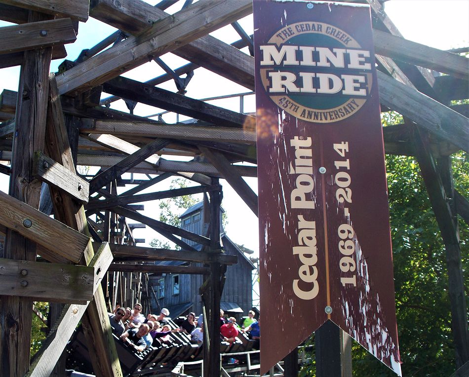 Cedar Creek Mine Ride photo from Cedar Point CoasterBuzz