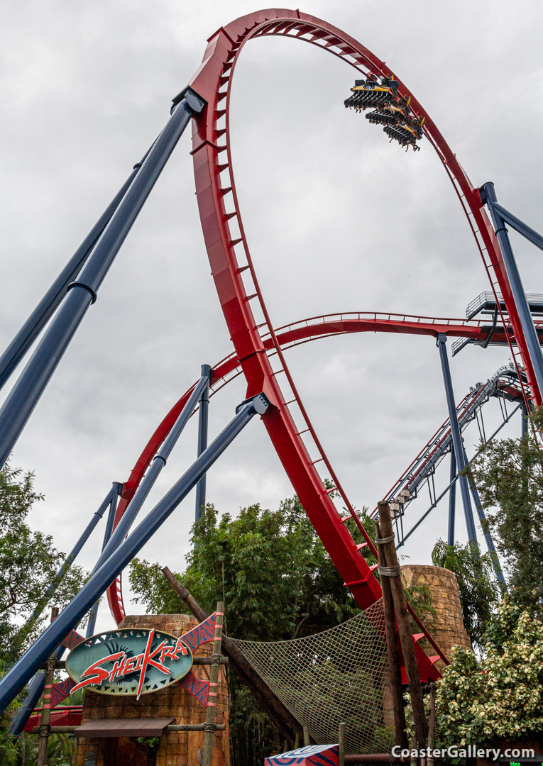 Dive Coaster Immelmann Loop