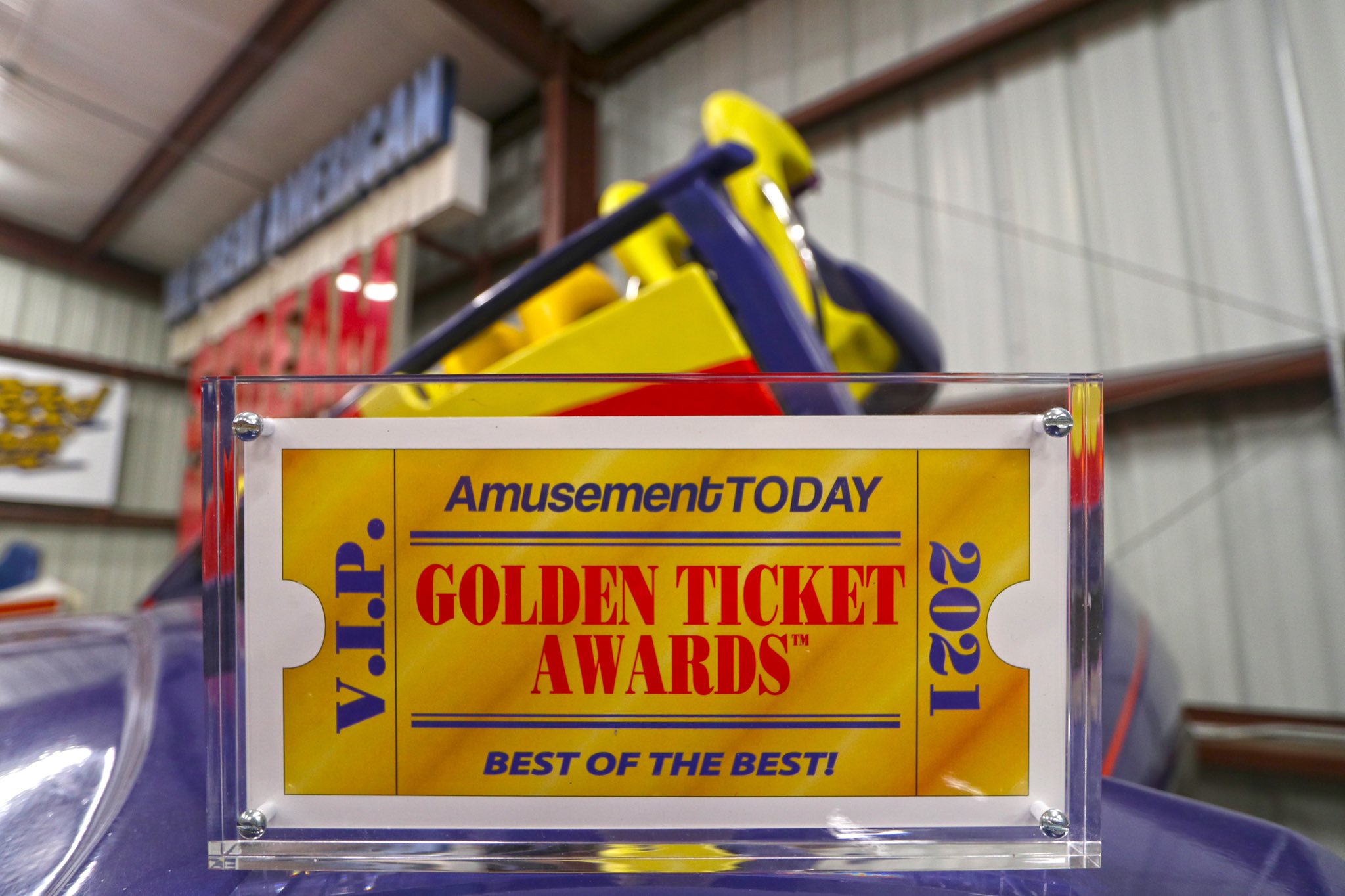 Amusement Today Honors Best of The Best With 2021 Golden Ticket Awards