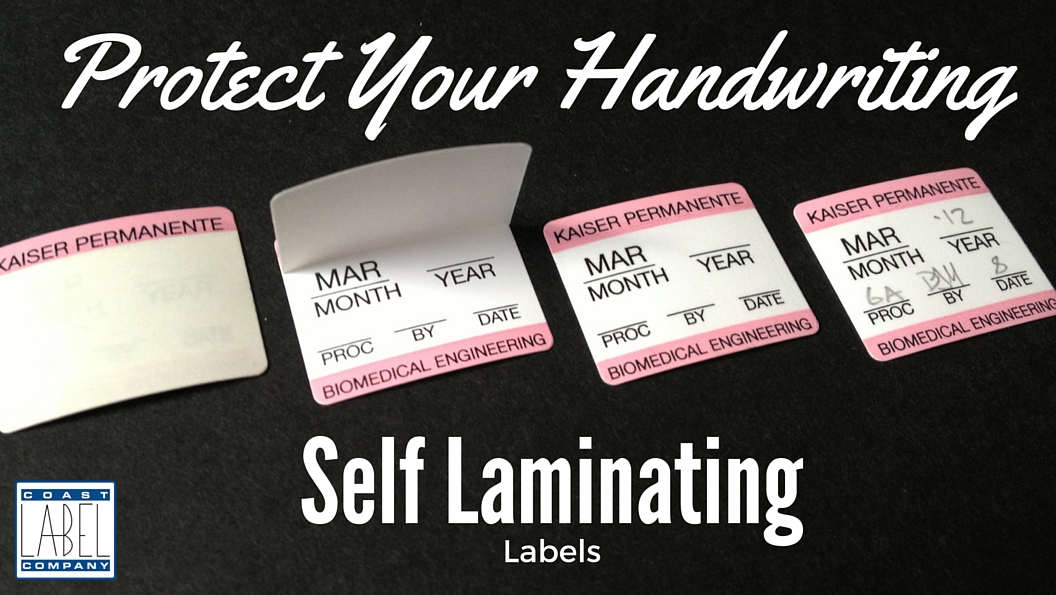 Self Laminating Labels Coast Label Company