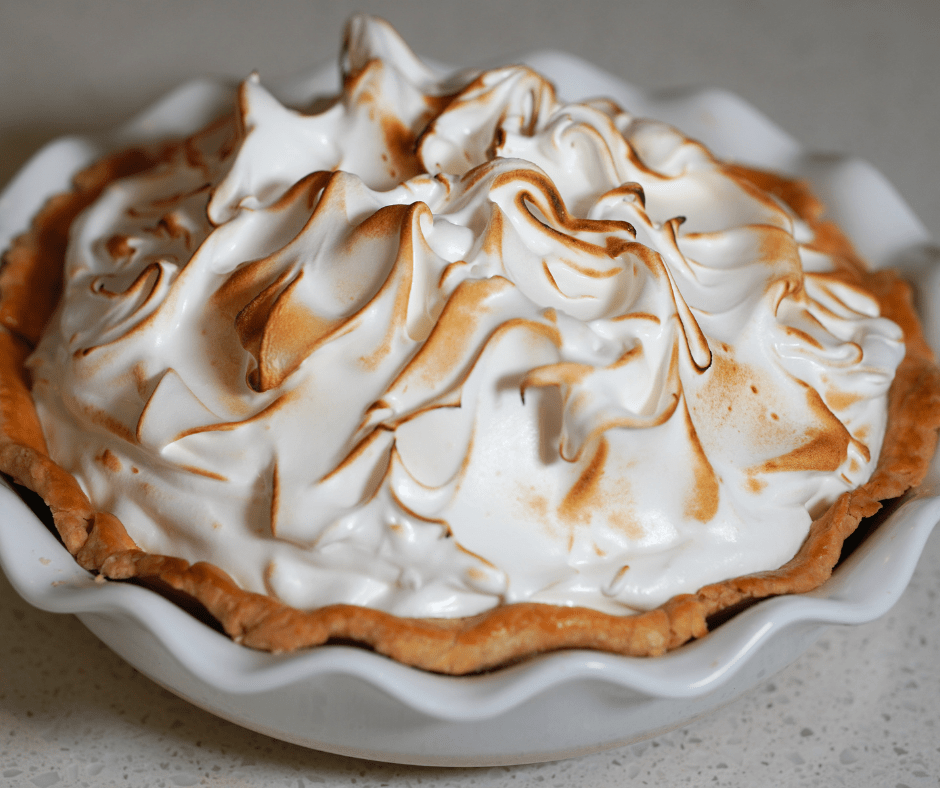 Lemon Meringue Pie with Extra Flaky Lard and Butter Pie Crust Coast