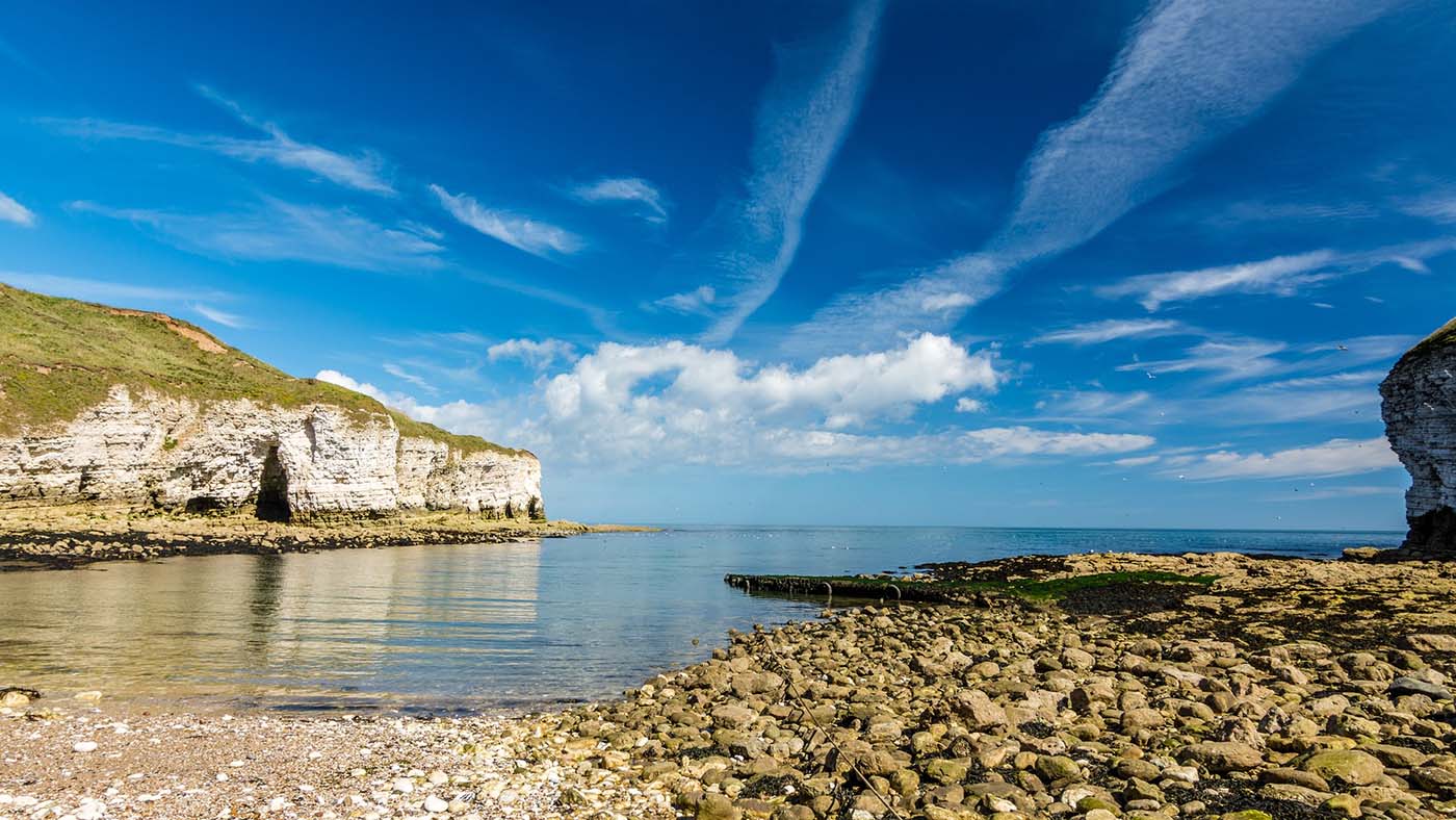 North Landing Beach East Riding of Yorkshire Coast