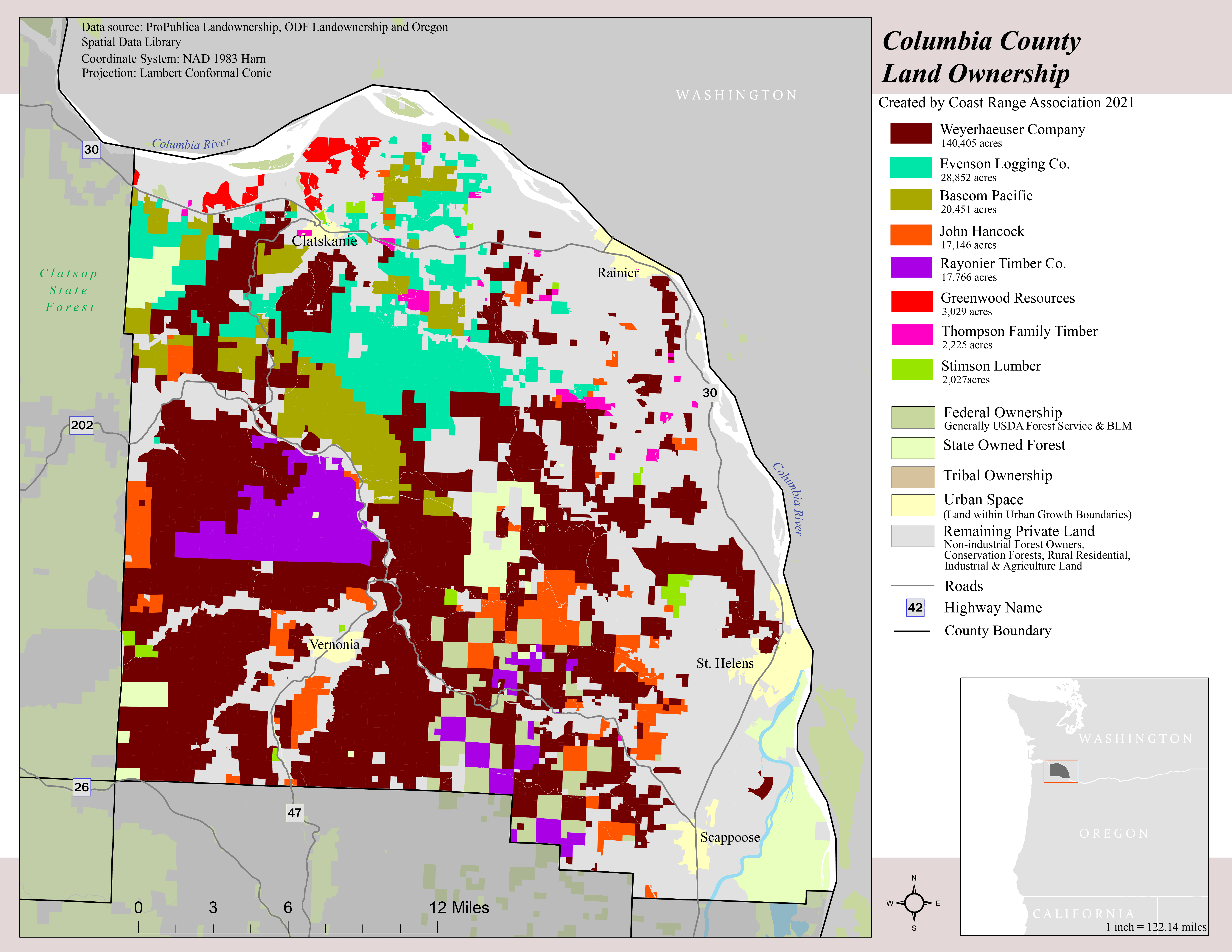 Ownership Coast Range