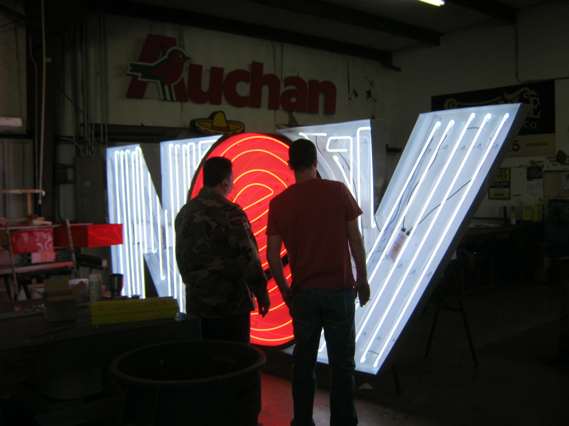 Custom Led Signs Retail Store Business Sign Houston, TX