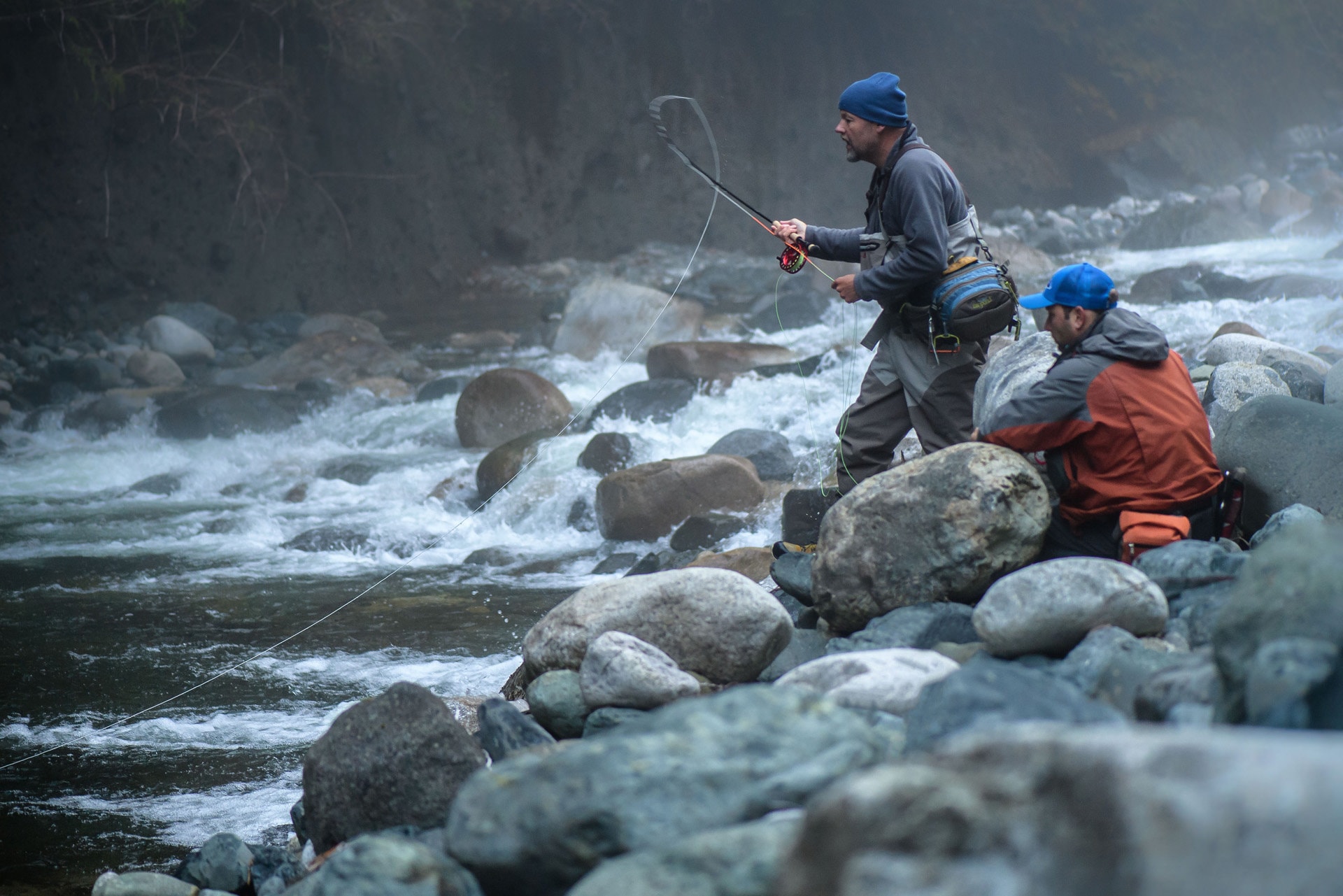 Campbell River Salmon Fly Fishing and Gear Fishing Trips