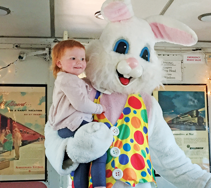 What To Do The Easter Bunny is ridin’ the rails The Coatesville Times