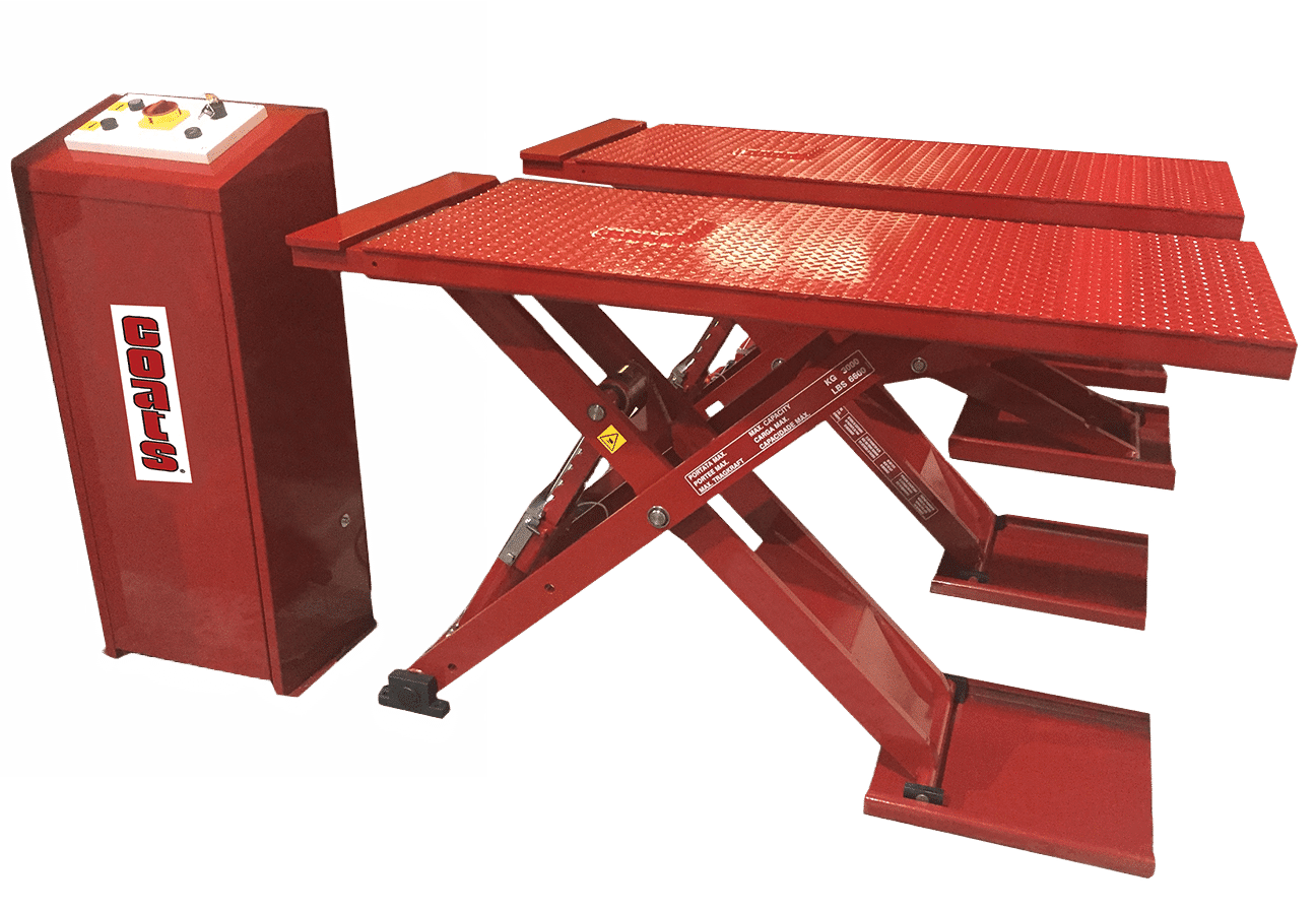 Discover A Scissor Series Lifts for Versatile Service Coats Garage