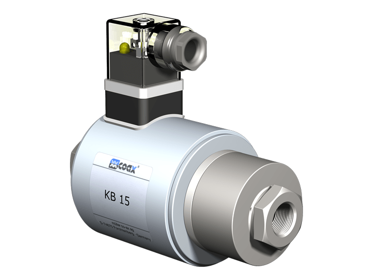 KB 15 High Pressure coaxial Valves coax valves inc.