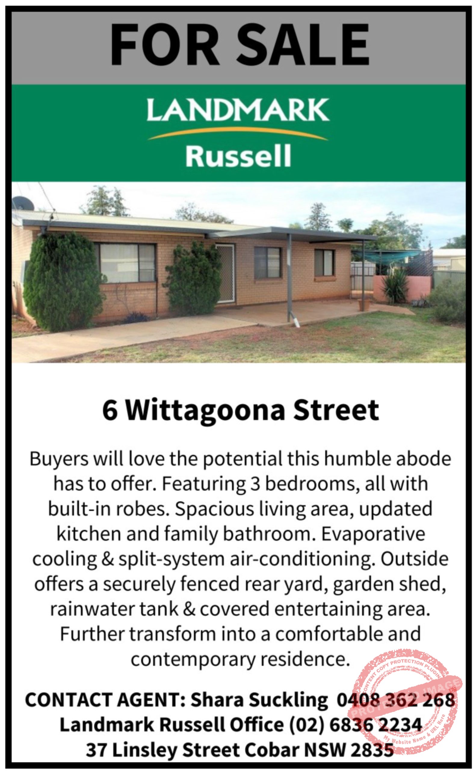 Landmark Russell FOR SALE The Cobar Weekly